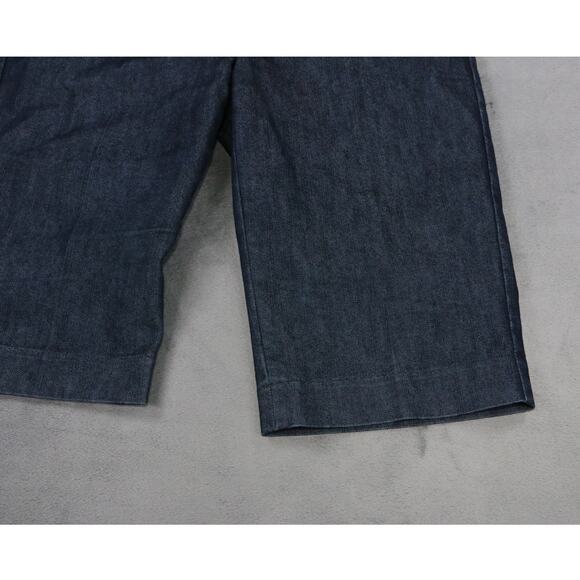 Express Design Studio “Editor” Denim Bermuda Shorts Dark Wash  Size 0 - Picture 10 of 13